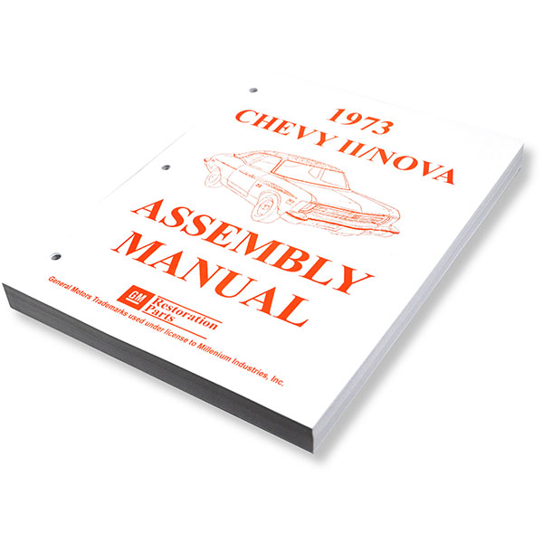 1973 Chevrolet Nova/Chevy II ASSEMBLY MANUAL | BK7373N
