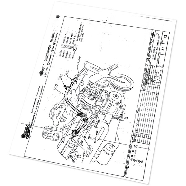 1976 Chevrolet Nova/Chevy II ASSEMBLY MANUAL | BK7676N