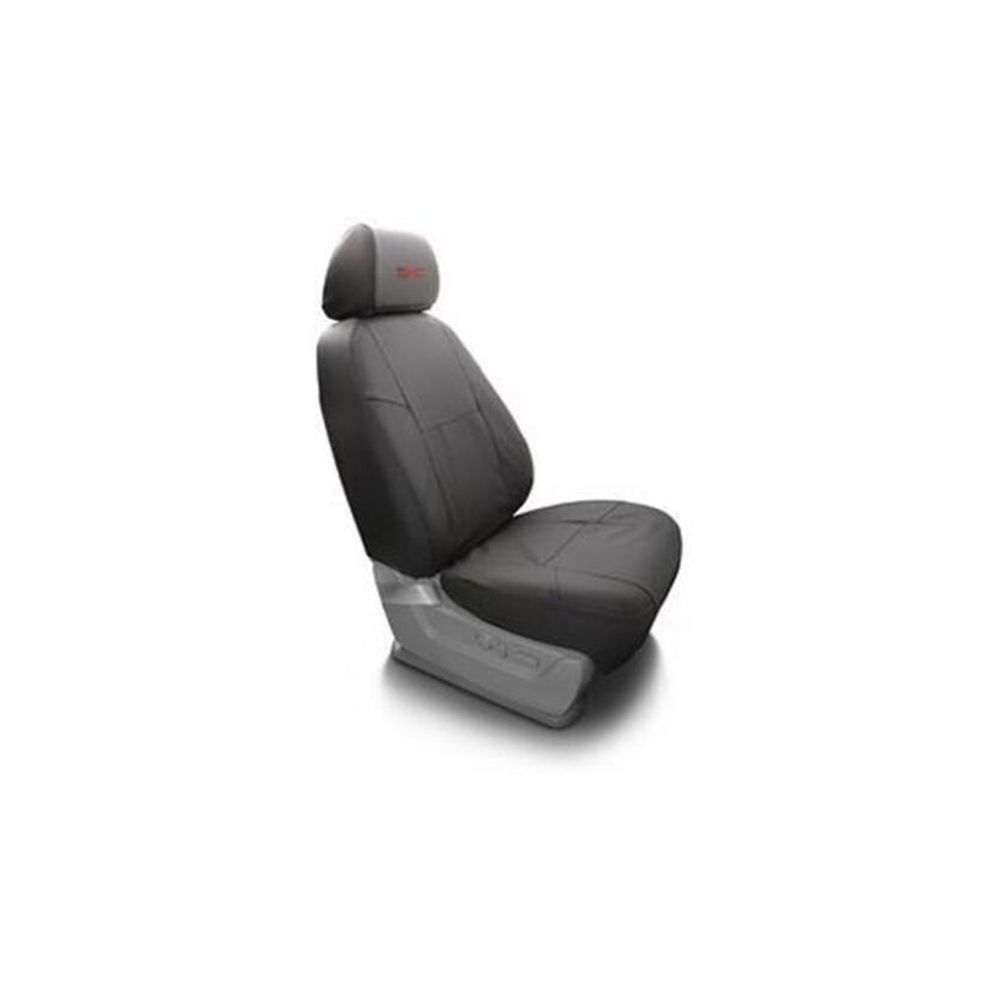 2011 GM Truck GMC SIERRA SPLIT BENCH EBONY SEAT COVER WITH LOGO GM 19214007 | IN10721Z