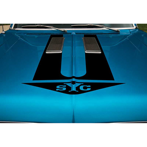 1969 Chevrolet Nova/Chevy II GLOSS BLACK YENKO STRIPE KIT | DC5867C