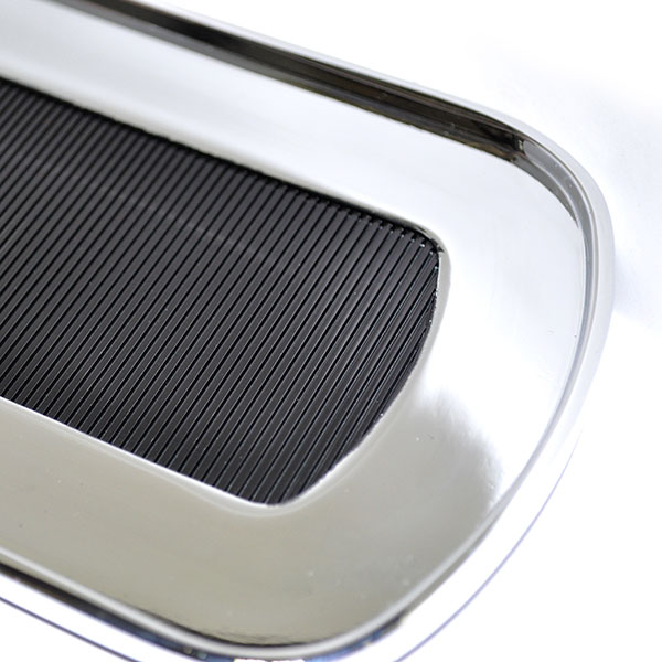 1968 Oldsmobile Cutlass/442/F85 CONSOLE DOOR LID FOR MANUAL CONSOLE - BLACK & CHROME | CP1620T