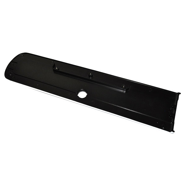 1968 Oldsmobile Cutlass/442/F85 CONSOLE DOOR LID FOR MANUAL CONSOLE - BLACK & CHROME | CP1620T