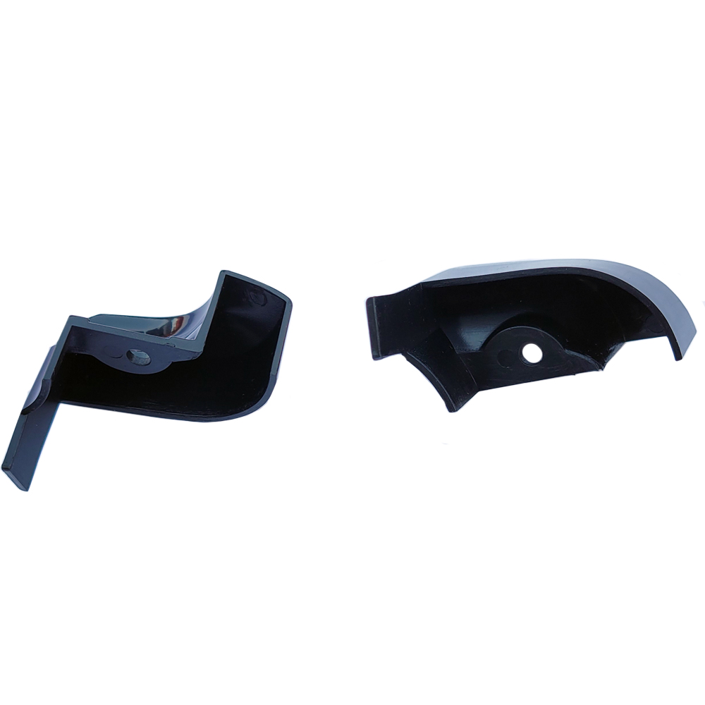 1966 Oldsmobile Full Size QUARTER WINDOW END LACE CAPS PAIR - BLACK PAINT TO MATCH | IN3283Z