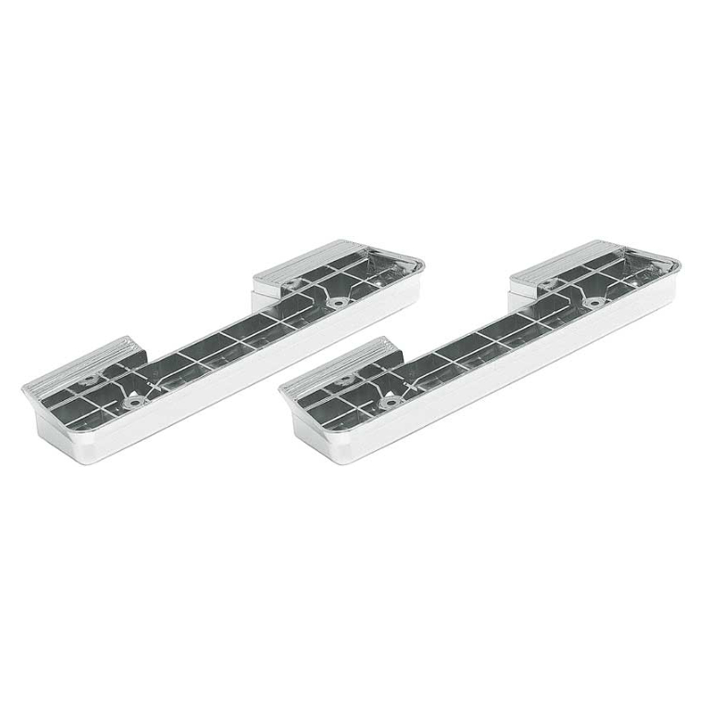 1964 Chevrolet Nova/Chevy II FRONT ARM REST BASES (CHROME) 11