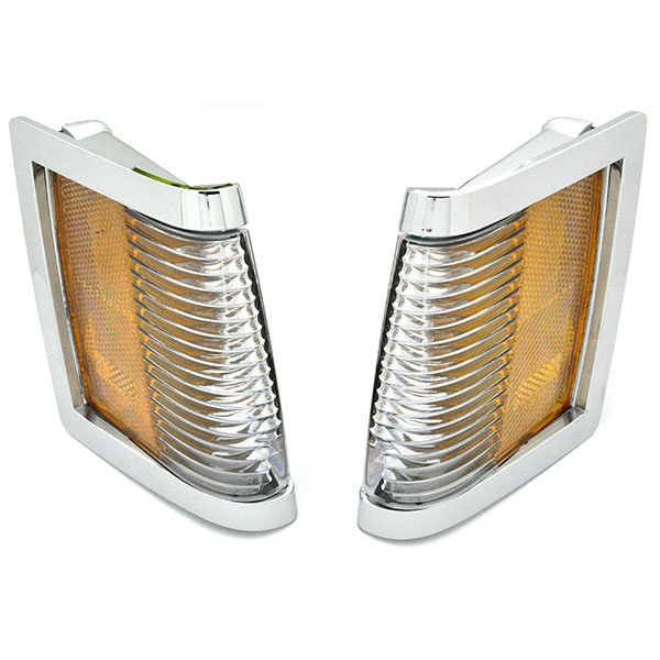 1987 Buick Skylark/GS/Regal/GN SIDE MARKER LENS OEM COLOR (FOR CAR WITH CHROME PACKAGE) GM 5974209 - 5974210 - PAIR | XL10045S