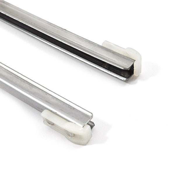 1968 Chevrolet Nova/Chevy II QUARTER WINDOW CHANNEL WITH GUIDE â€“ PAIR | XP1007N