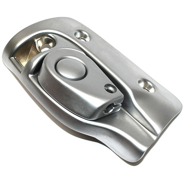 1967 Chevrolet Impala/Caprice/Bel Air SUNVISOR SUPPORT/TOP LATCH RECEPTACLE (BRUSHED - WILL WORK ON 1965 SECOND DESIGN ONLY) - RH | CV10804P