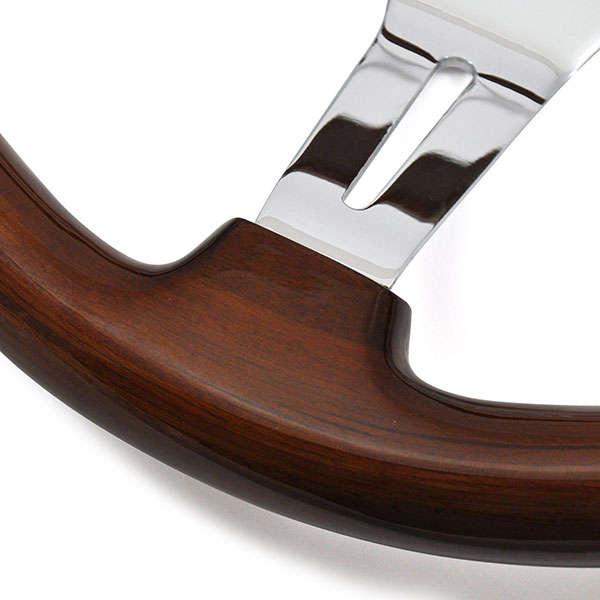 1964 Chevrolet Chevelle/Malibu AFTERMARKET STEERING WHEEL (CHERRY WOOD WHEEL WITH CHROME SPOKES, 14 | ST8185C