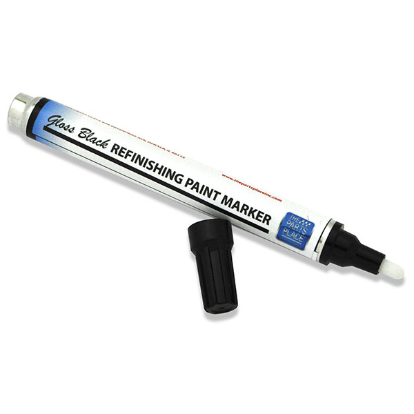 1966 Chevrolet El Camino FIREWALL FACTORY CHALK MARKINGS PAINT MARKER PEN (GLOSS BLACK) | PT1936Z