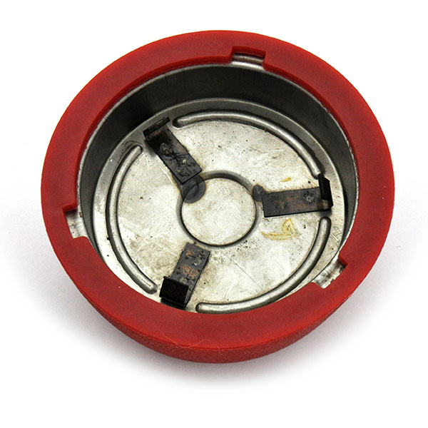 1969 Pontiac Firebird/TransAm SPORTWHEEL HORN BUTTON RED GRAIN WITH PMD INSERT | ST52778Z