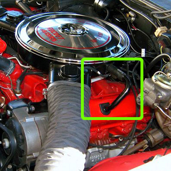 1968 Oldsmobile Cutlass/442/F85 AIR CLEANER VENT TUBE WITHOUT AIR CONDITIONING OR OUTSIDE AIR