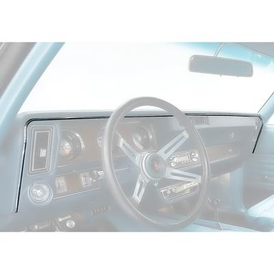 1970 Oldsmobile Cutlass/442/F85 DASH BEAD MOLDING WITH CLIPS - MOLDED JUST LIKE FACTORY WITH CHROME PLATING | IN3418T