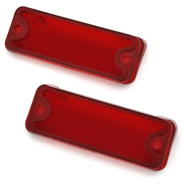 1970 Chevrolet El Camino REAR BUMPER TAIL LIGHT LAMP LENS RED REFLECTOR â€“ LH=RH PAIR | XL4872E