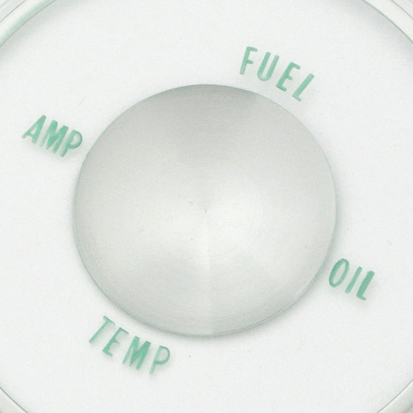 1965 Chevrolet Impala/Caprice/Bel Air DASH AMP / FUEL / OIL / TEMP POD LENS FOR RALLY GAGE POD | IN12874P