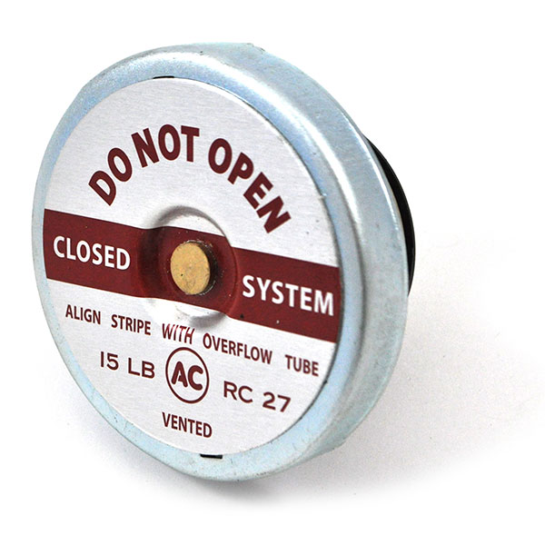 1970 Cadillac Cars FACTORY STYLE RADIATOR CAP FOR USE WITH COOLANT OVERFLOW RESERVOIR RC-27 | CS2460Z