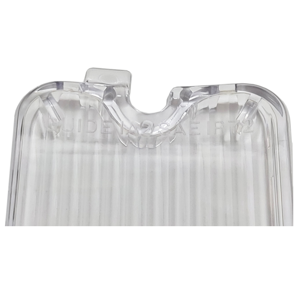 1972 Chevrolet Monte Carlo PARK LAMP LENS - MOUNT IN GRILLE (CLEAR) GM 5964317 - PAIR | 5964317