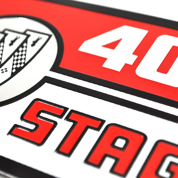 1973 Buick Skylark/GS/Regal/GN NEW STAMPED METAL 400-4 STAGE 2 VALVE COVER DECAL - EA | DC2709S