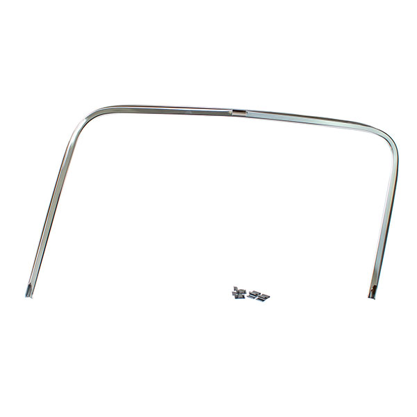 1957 GM Truck DOOR FRAME MOLDING INNER TRIM STEEL CHROME GM # 3712206 - RH | 3712206