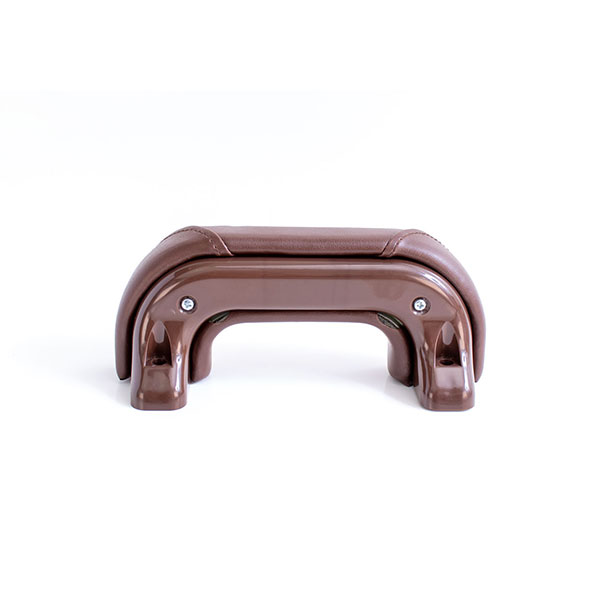 1948 GM Truck FRONT ARM REST PAD ASSEMBLY - BROWN VINYL | IN4047K