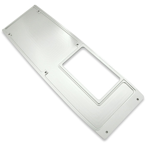 1969 Chevrolet Camaro BILLET ALUMINUM CONSOLE TOP PLATE COVER (6-SPEED MANUAL, REVERSE DOWN) BRUSHED | CP3370R