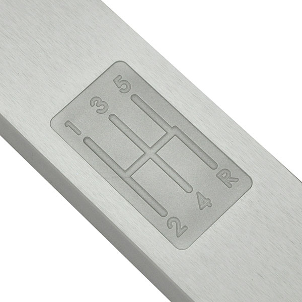 1969 Chevrolet Camaro BILLET ALUMINUM CONSOLE TOP PLATE COVER (5-SPEED MANUAL) BRUSHED | CP3360R