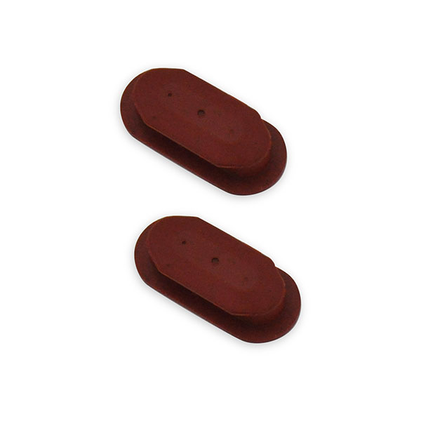 1980 Chevrolet El Camino REAR BRAKE BACKING PLATE ADJUSTER ACCESS HOLE COVER PLUG (ORANGE) â€“ PAIR | BR4803Z