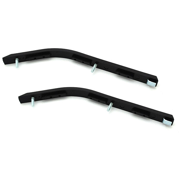 1971 Buick Skylark/GS/Regal/GN FRONT BUMPER GUARD IMPACT STRIP (FACTORY BLACK) GM 1239122 â€“ PAIR | BP1249S