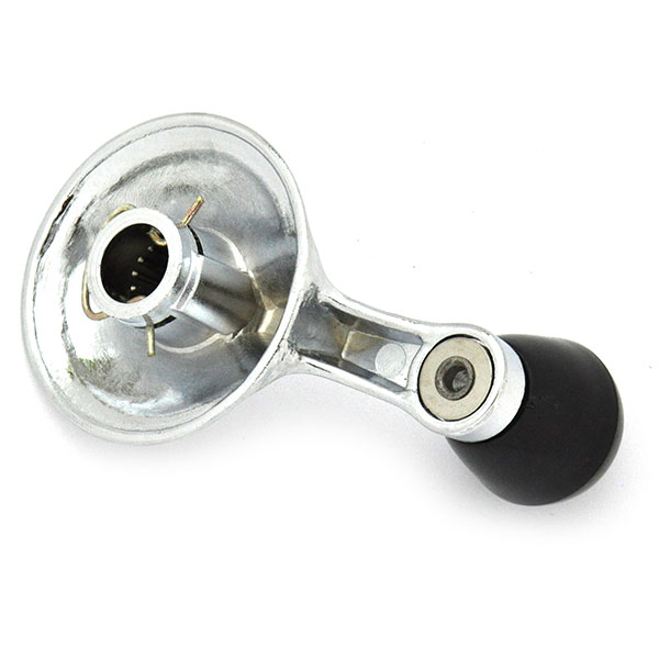 1953 Chevrolet Full Size up to 1957 VENT WINDOW HANDLE (SINGLE ARM BLACK KNOB WITH BLACK INSERT) 150 - PAIR | IN3592Z