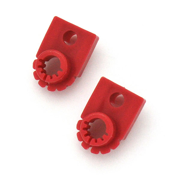 1968 Pontiac GTO/LeMans/Tempest STEERING COUPLER RAG JOINT, RED PLASTIC INSULATED PAIR | ST6481Z