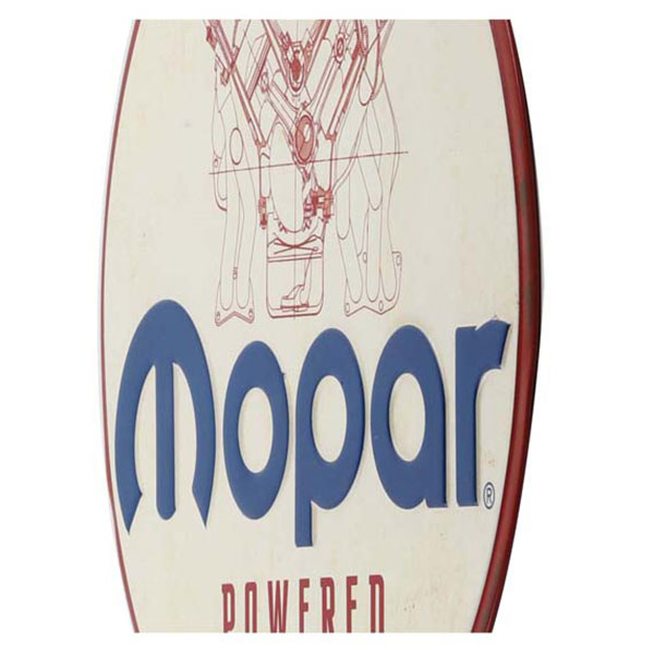 Mopar Powered Since 1937 Embossed Tin Sign 12