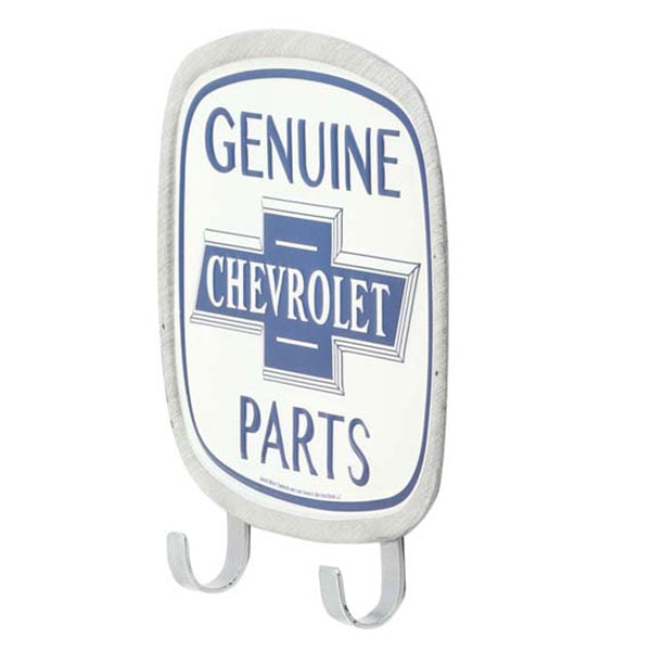 Chevy II Genuine Chevrolet Parts Wall Hook Tin Sign 8