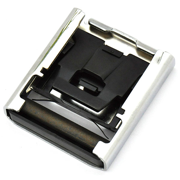 1970 Chevrolet Nova/Chevy II SEAT BELT CHROME BUCKLE HEAD WITH SLIDE ASSEMBLY DELUXE RCF-65 | IN5681Z