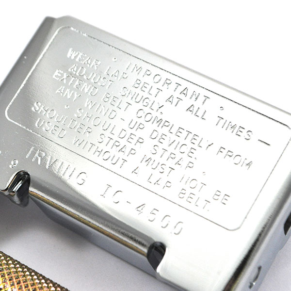 1968 Chevrolet El Camino STANDARD SEAT BELT CHROME BUCKLE HEAD WITH SLIDE ASSEMBLY IRVING IC-4500 | IN5671Z