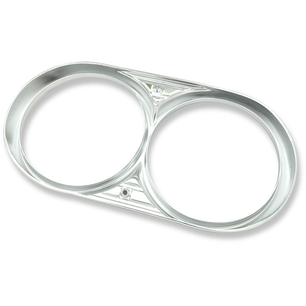 1964 Pontiac GTO/LeMans/Tempest HEADLIGHT OE ALUMINUM BEZELS WITH BLACK INSERTS â€“ PR | GH6037G