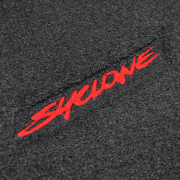 1988 GM Truck CARPETED FRONT FLOOR MATS SYCLONE RED EMBROIDERED LOGO | IN6024K