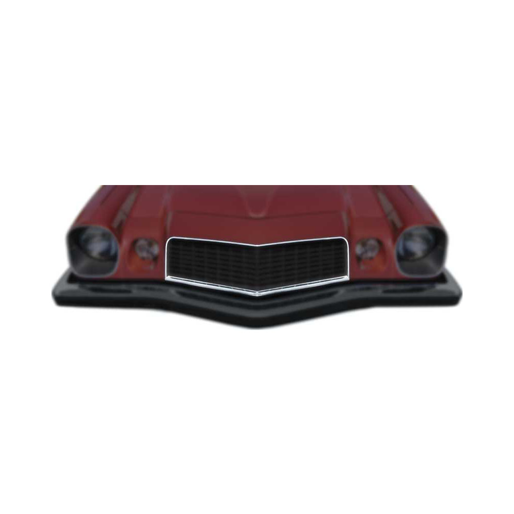 1975 Chevrolet Camaro GRILLE MOLDING SET, LT TYPE HEADER PANEL; OEM PART NUMBER 6260912 (LOWER), 344423 (UPPER) | 748593