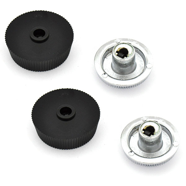 1967 Chevrolet El Camino STEREO RADIO KNOB SET - 4 PIECES GM 3886995 & 3897313 | 3886995