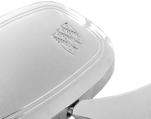 1970 Buick Skylark/GS/Regal/GN CHROME COMPLETE OUTSIDE RIGHT MIRROR WITH ACCESSORIES â€“ RH GM 9847198 | 9847198