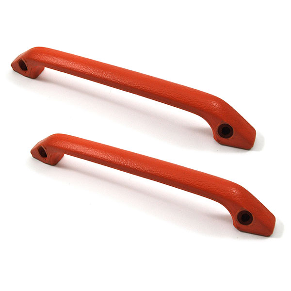 1968 Pontiac Firebird/TransAm INTERIOR DOOR PANEL GRAB HANDLE (ORANGE) - PAIR | IN2865F