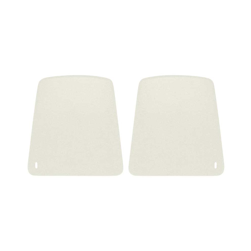 1967 Chevrolet Camaro BUCKET SEAT BACK PANEL - PR (WHITE) | IN10242F