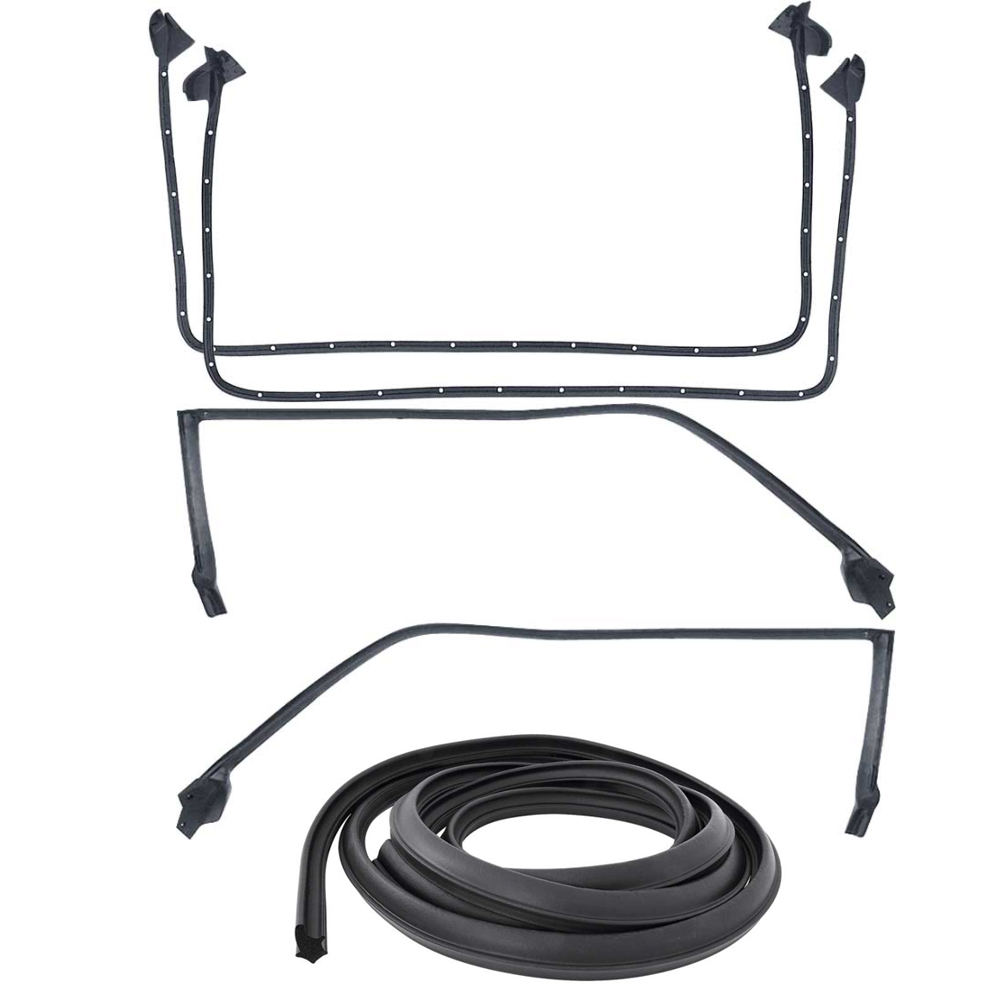 1976 Pontiac Firebird/TransAm WEATHERSTRIP SEAL KIT - DOOR ROOF TRUNK 5 PIECES | WS10040Z