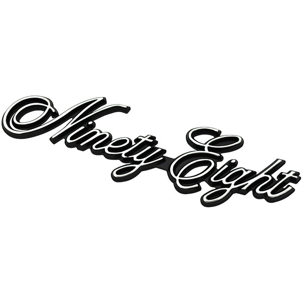 1985 Oldsmobile Full Size NINETY-EIGHT TRUNK EMBLEM GM 555927 / 20655809 | 555927