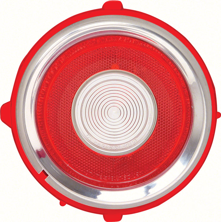 1970 Chevrolet Camaro BACK-UP LAMP LENS; RALLY SPORT (RS); RH | 5963068