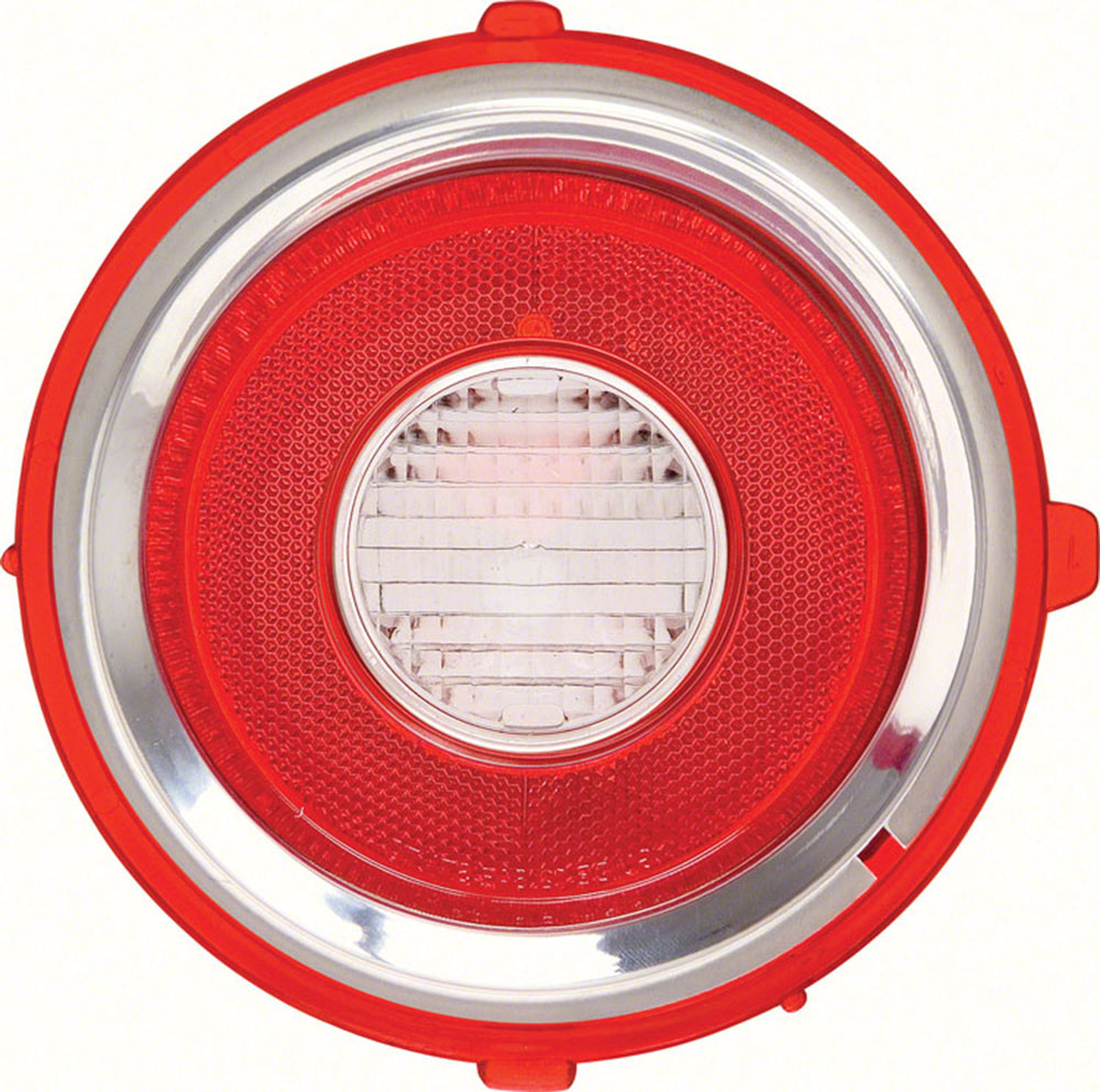 1973 Chevrolet Camaro BACK-UP LAMP LENS; STANDARD (STD); LH | 5964523