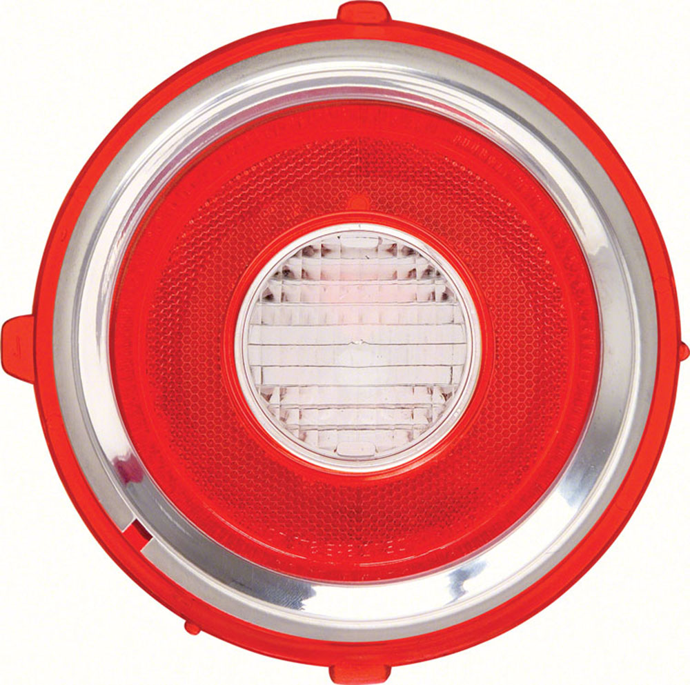 1973 Chevrolet Camaro BACK-UP LAMP LENS; STANDARD (STD); RH | 5964524
