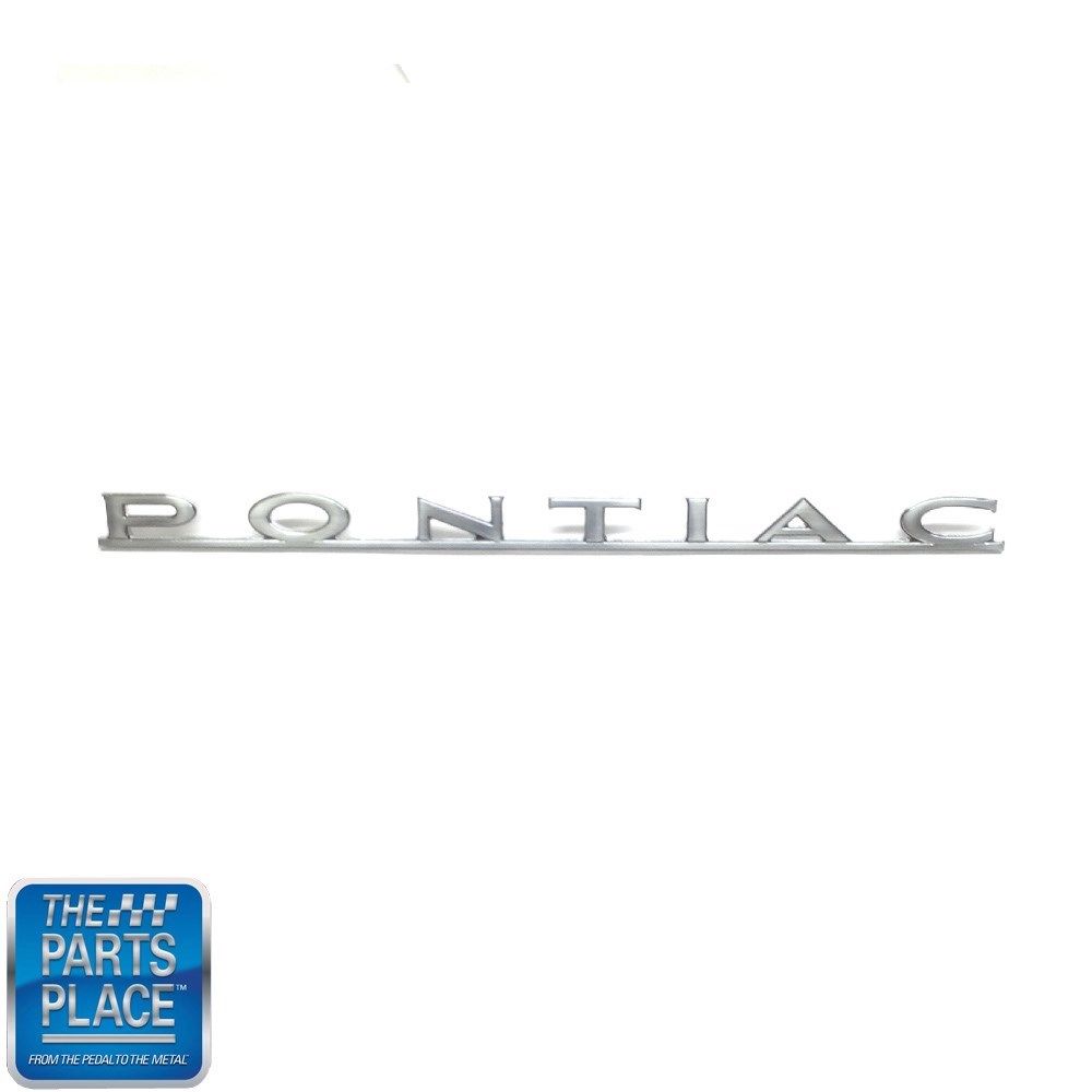 1971 Pontiac GTO/LeMans/Tempest TRUNK EMBLEM (PONTIAC) (GM # 8705560) (CAST # 9861601) | 8705560