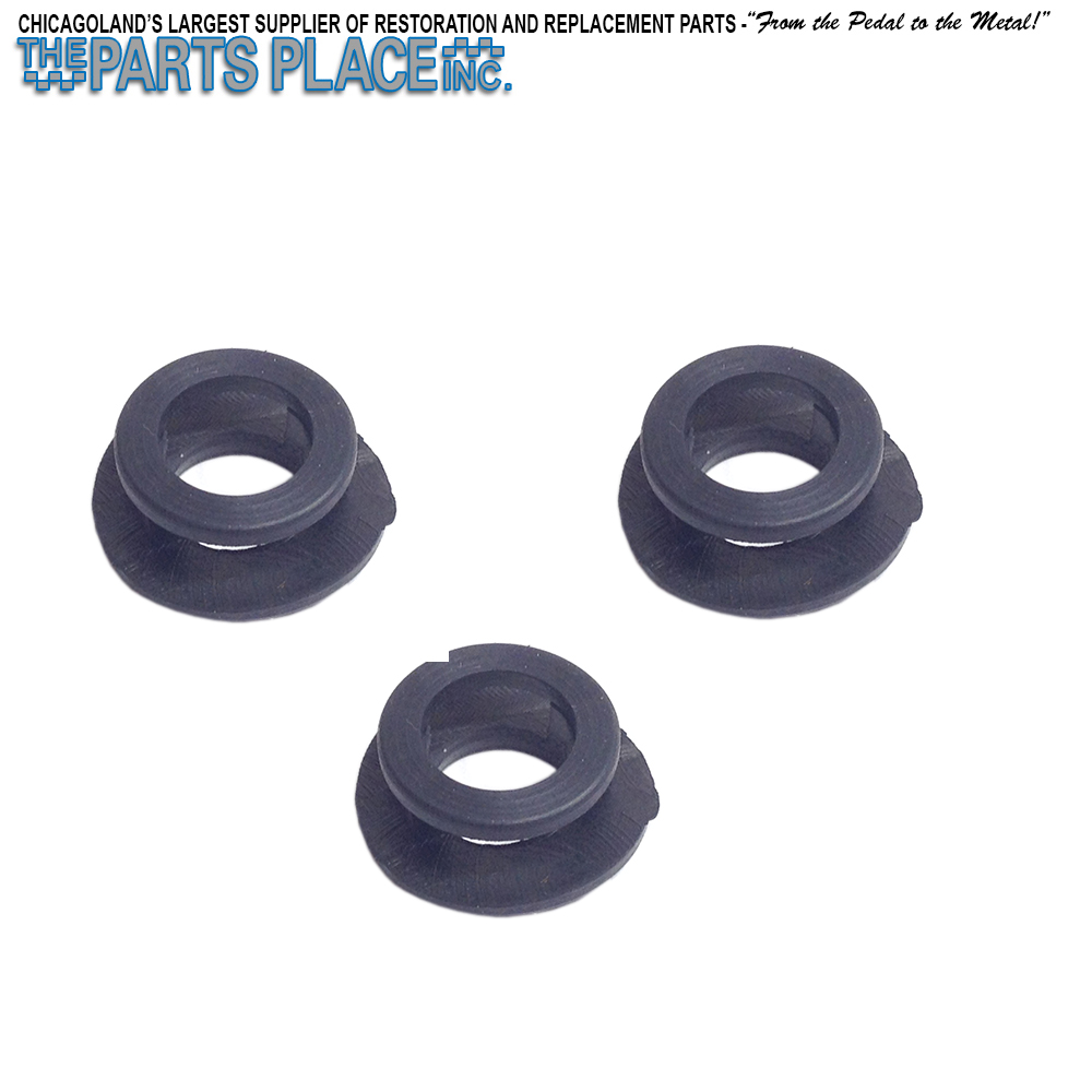 1979 Chevrolet Corvette MANUAL TRANSMISSION SHIFTER LEVER BUSHING SET OF 3 (GOES ON BOTTOM OF SHIFTER LEVER) GM 1234418 | CP2716Z