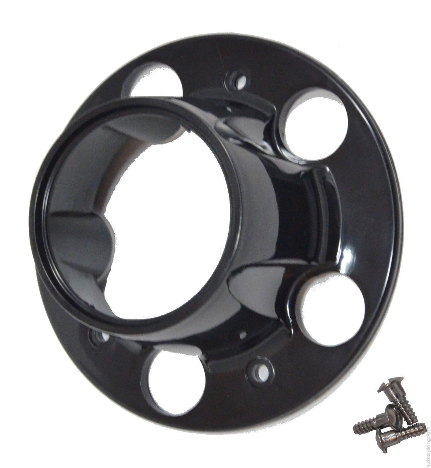 1993 Ford Misc NEW BLACK AFTERMARKET FRONT OPEN 4X4 WHEEL CENTER CAP HUB, 5 7/8