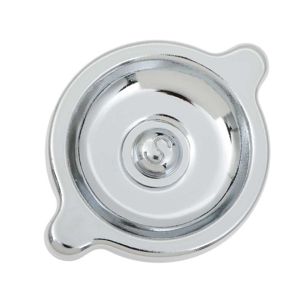 1971 Chevrolet Camaro TWIST ON OIL FILL CAP CORRECT CHROME STYLE WITH â€œSâ€ RIVET | EN8123Z