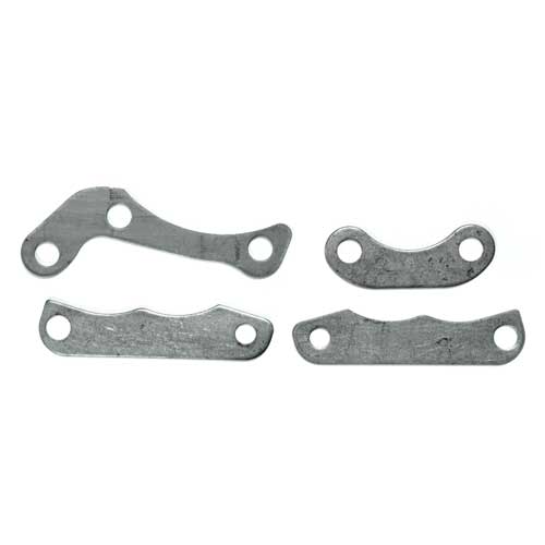 1972 Chevrolet Corvette OIL PAN MOUNTING REINFORCEMENT BRACKETS KIT, INCLUDES: 2 FRONTS, 1 RH REAR & 1 LH REAR, SET OF 4, BIG BLOCK 396/427 (GM # 3860048/3860050/3860049) | 3860048